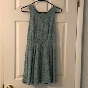 Blue lace Mudd dress